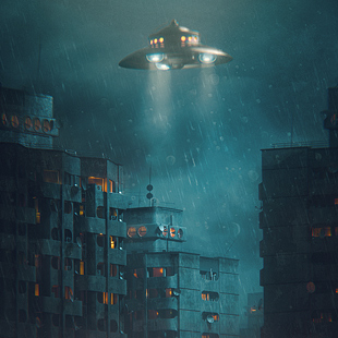 I Want To Believe - Wroclaw - Manhattan - Sedesowce - autor: Robert Kudera